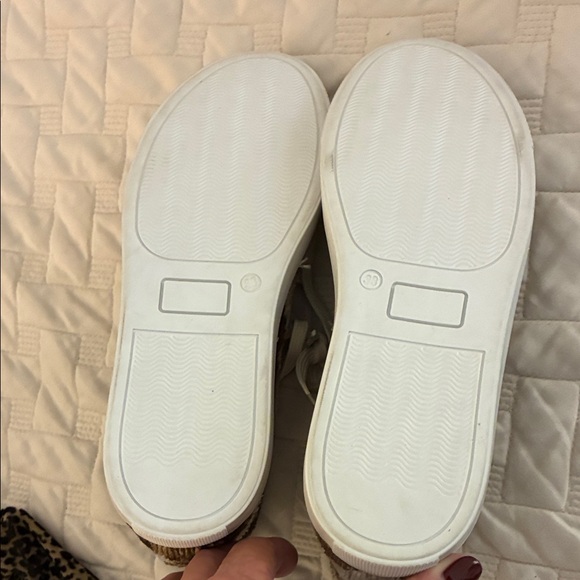 Anthropologie Wolf & Willa High-Top Women's Sneakers New - Picture 5 of 6